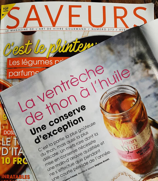 La ventrèche de thon à l'huile, une conserve d'exception.