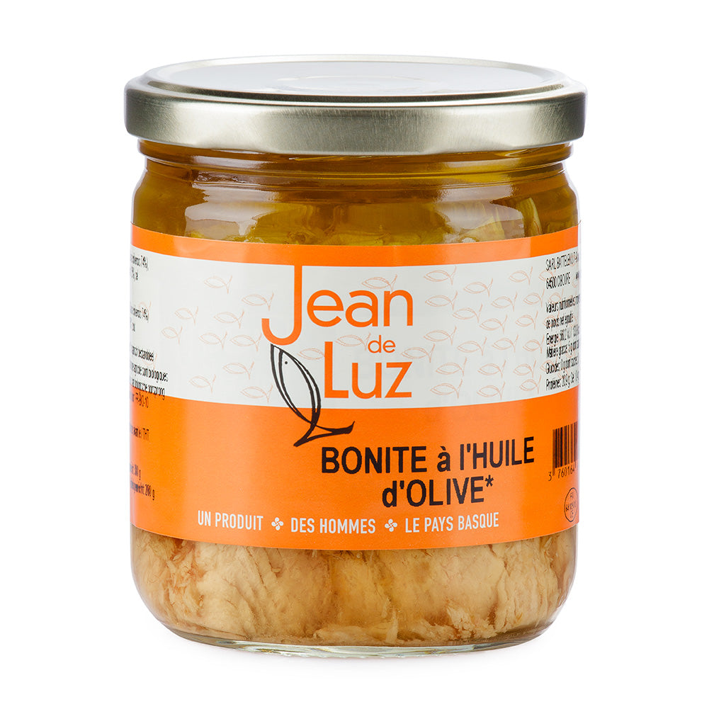 Bonito fillet in organic olive oil - 380gr