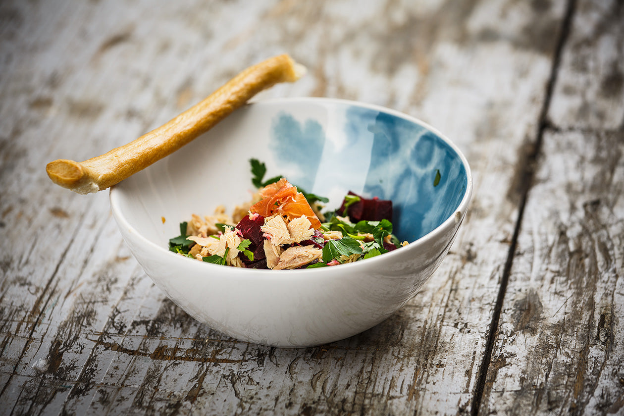 Organic Albacore Tuna Crumbs with Lemon and Olive Oil - 85gr