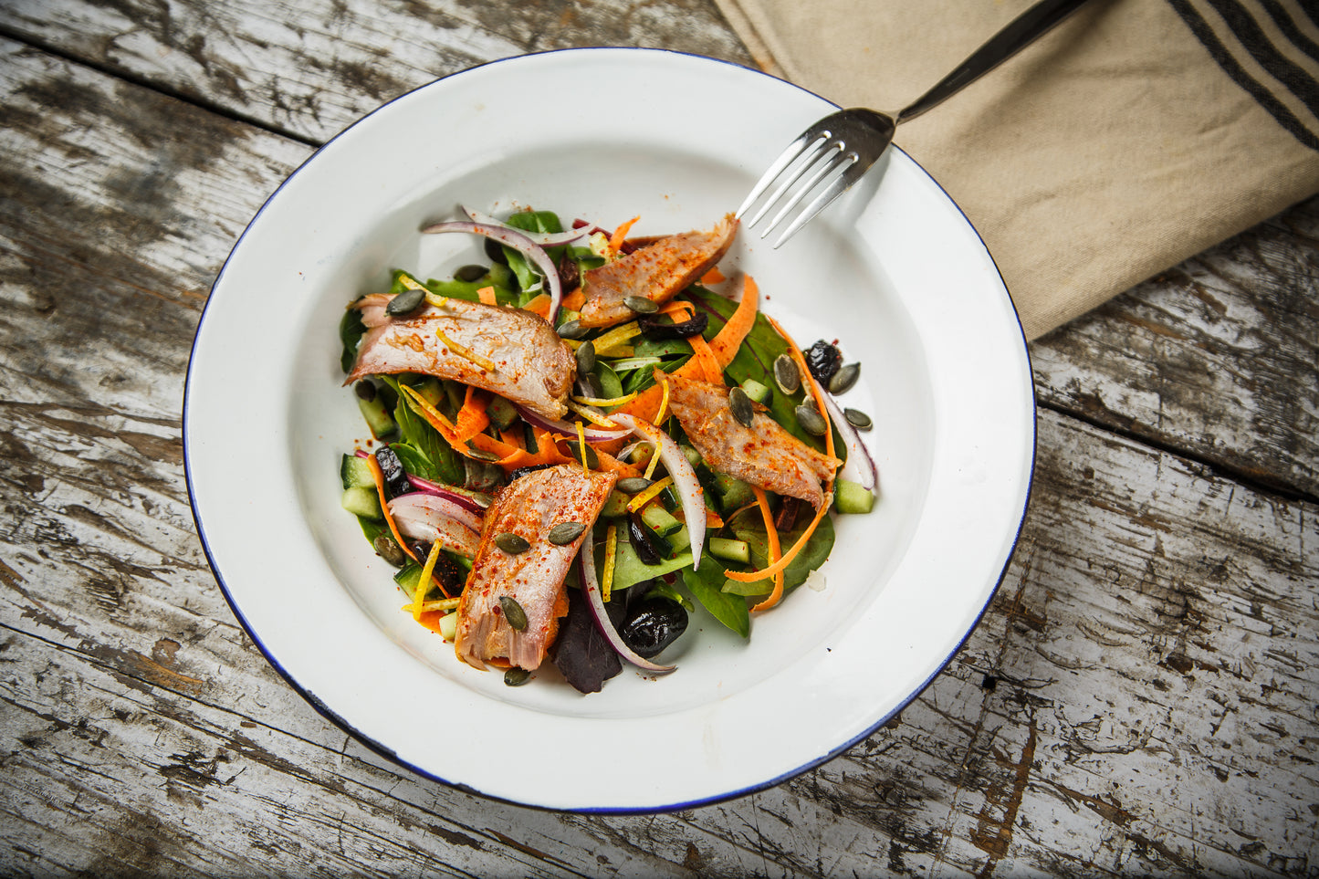 Albacore tuna belly in organic olive oil (seasonal product)