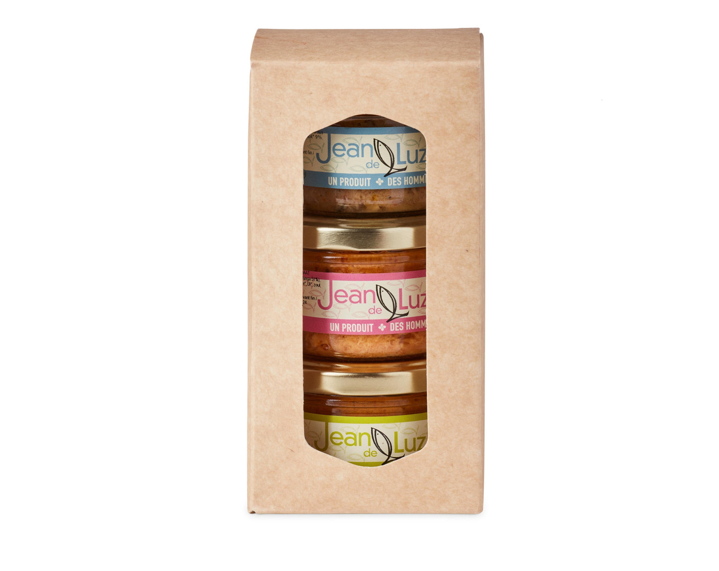 Assortiment 3 terrines - 3x85g