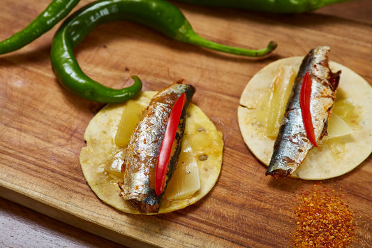Le pintxo taloa sardine ou la recette 100% locale.