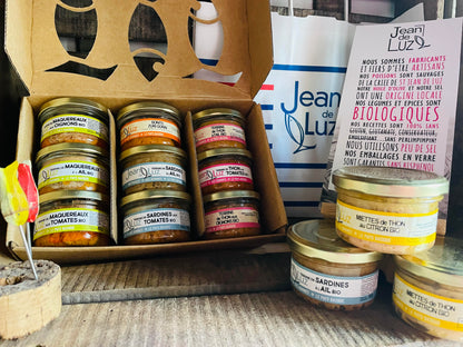 THE TOTAL - Assortment of 12 terrines 85gr