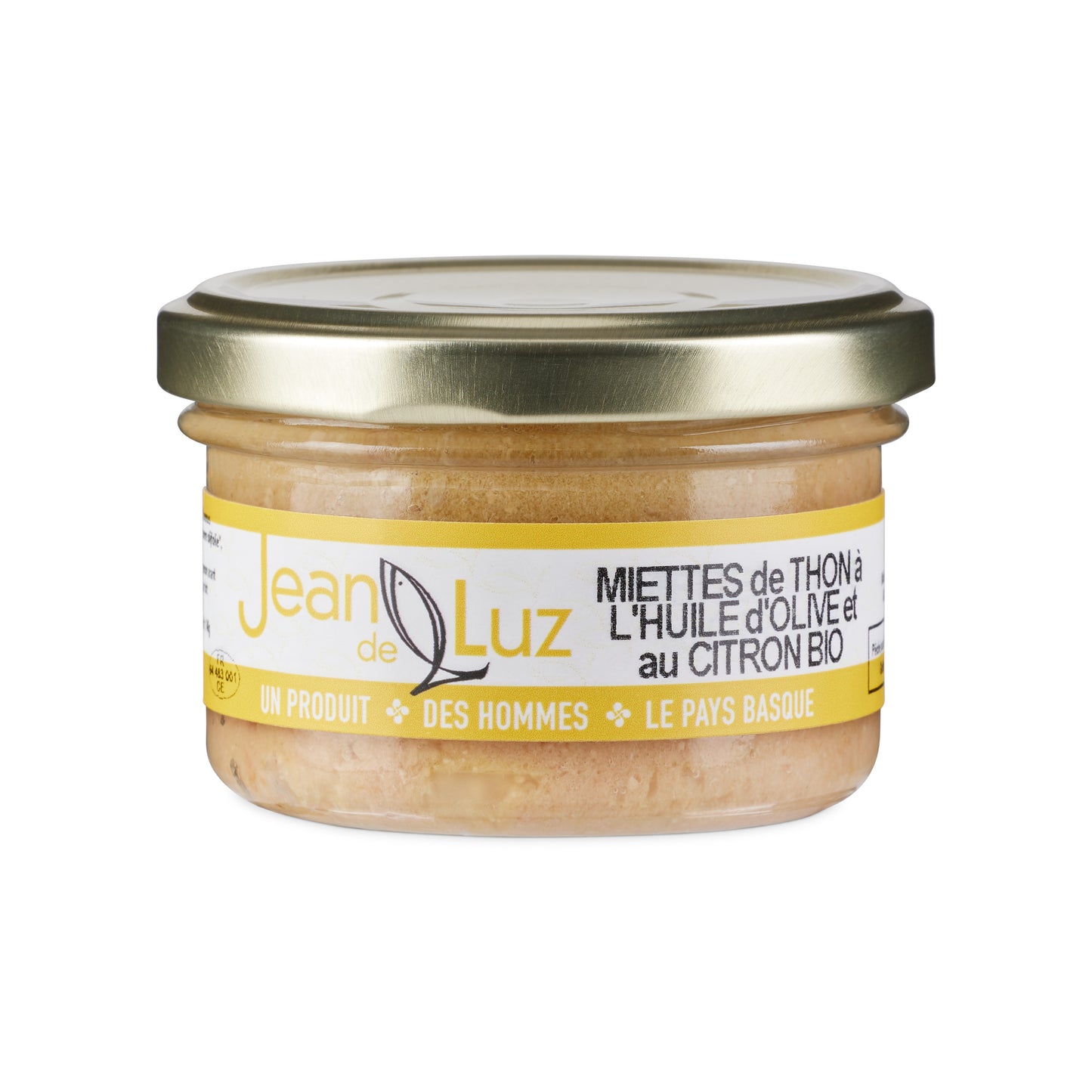 Miettes de Thon Germon à l'huile d'olive et au citron bio - 85g
