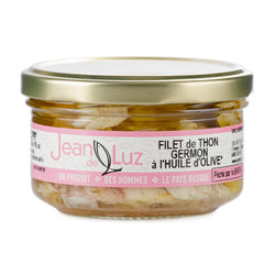 Filet de thon germon à l'huile d'olive bio - 140gr