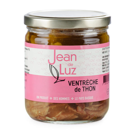 Albacore tuna belly in organic olive oil - 380gr