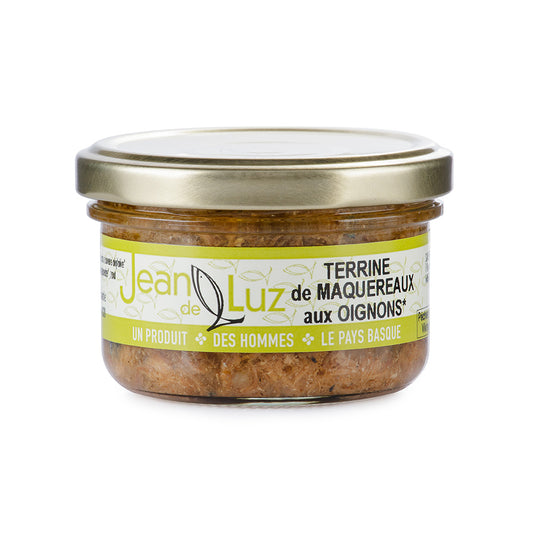 Terrine de maquereaux aux oignons bio - 85g