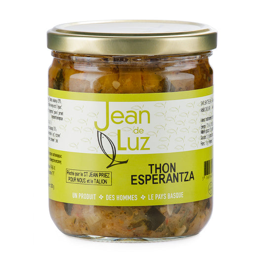 Tuna Esperentza (organic tuna tagine with zucchini) - 380gr 