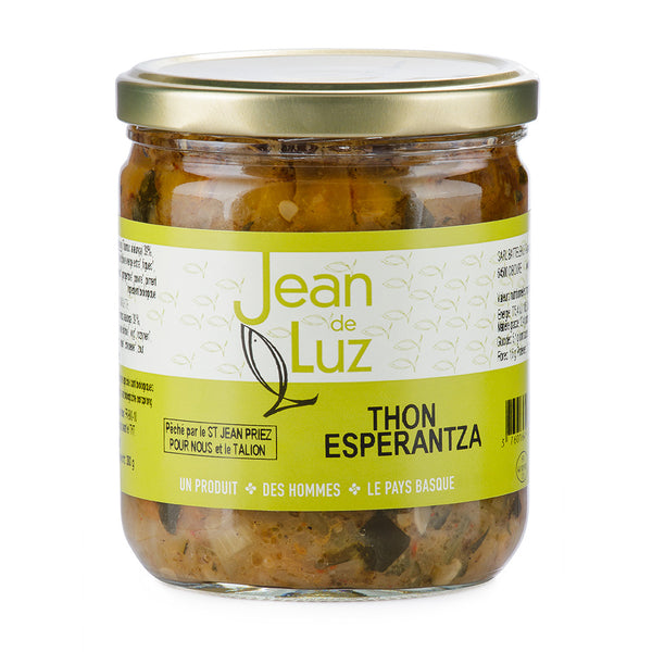 Thon Esperentza (tajine de thon aux courgettes bio) - 380gr