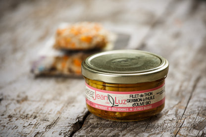 Albacore tuna fillet in organic olive oil - 140gr