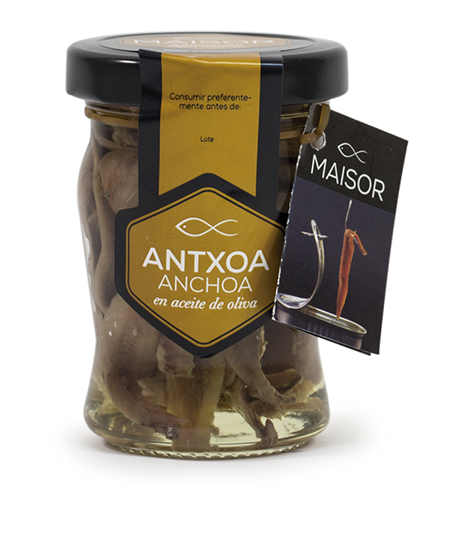 Anchovy fillet in organic olive oil - BBD 6 months -